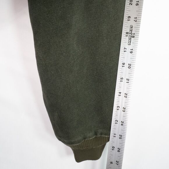 VTG Carhartt Jacket Moss Green Santa Fe Detroit Duck Canvas J14 MOS Men's XXL - Picture 13 of 13